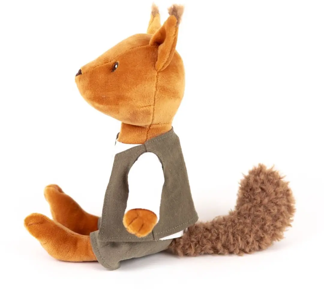 Egmont Toys Knuffel Eekhoorn Pluche Speelgoed - 23cm - Meerkleurig