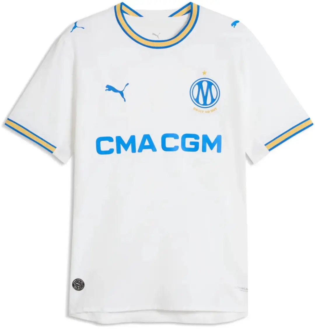 PUMA Authentiek Thuisshirt OM 2026/27 - S - Wit/Blauw