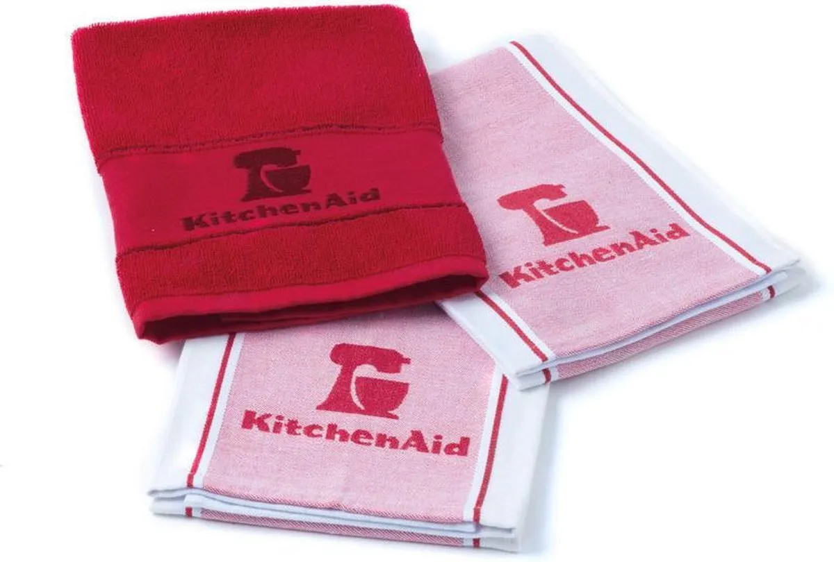 KitchenAid Keukenhanddoeken 3 Stuks
