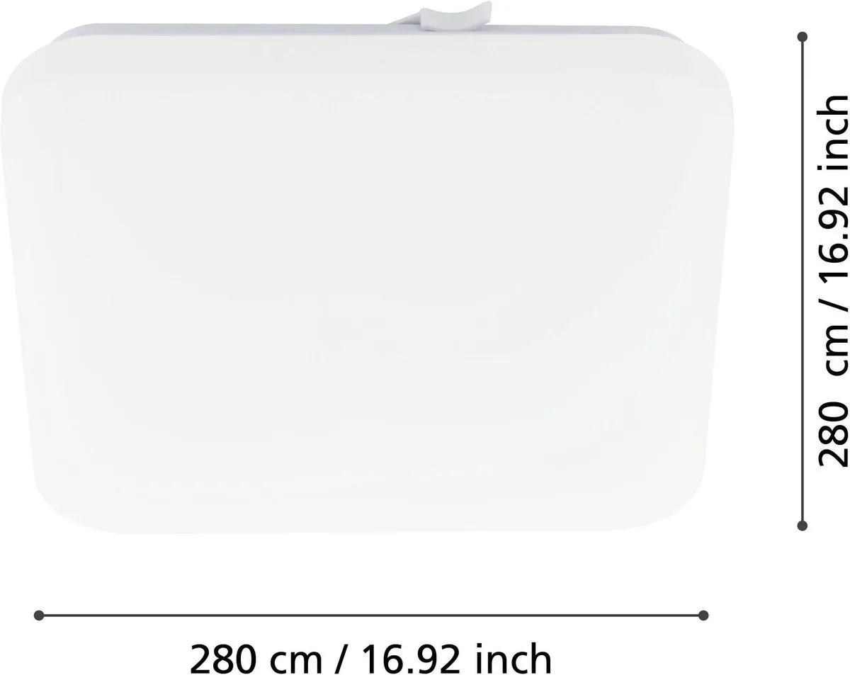 Eglo Frania Plafondlamp LED - 28cm - Wit