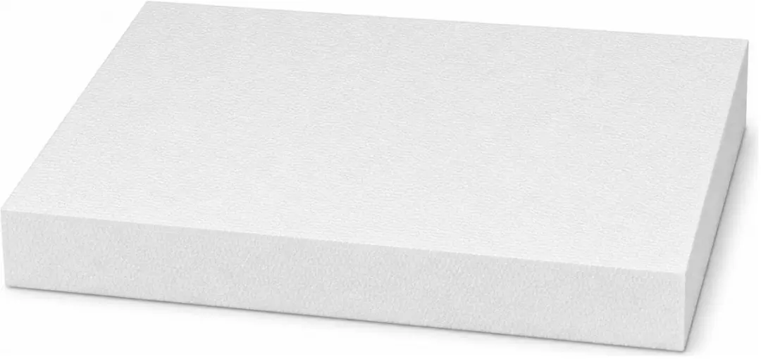 Bellatio Design Piepschuim Vormen 30x40x4cm - 3 Stuks - Wit
