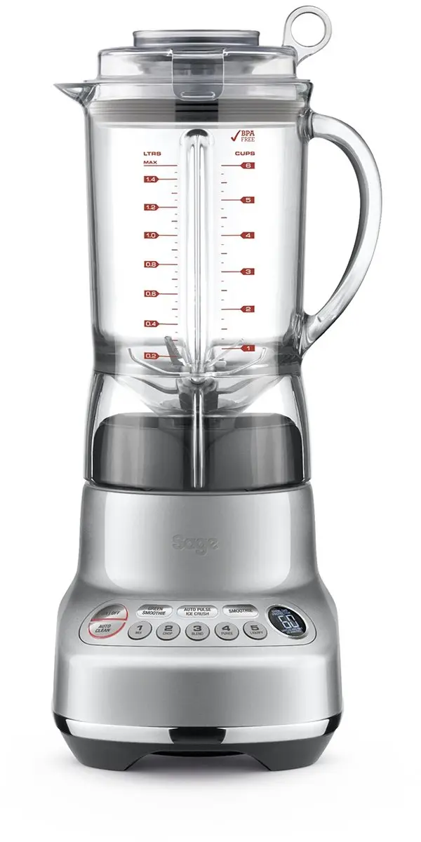 Sage The Fresh & Furious Blender - 1300W - 5 Snelheden - Zilver