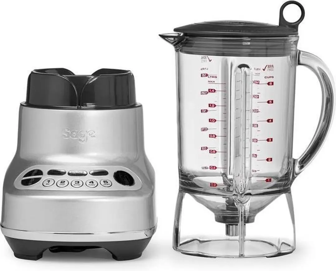 Sage The Fresh & Furious Blender - 1300W - 5 Snelheden - Zilver