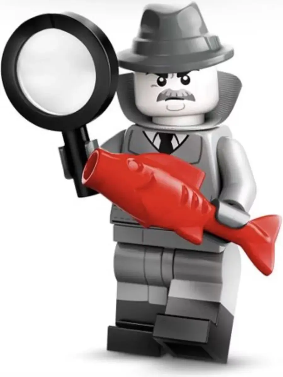 LEGO Minifiguren Serie 25 Film Noir Detective 71045