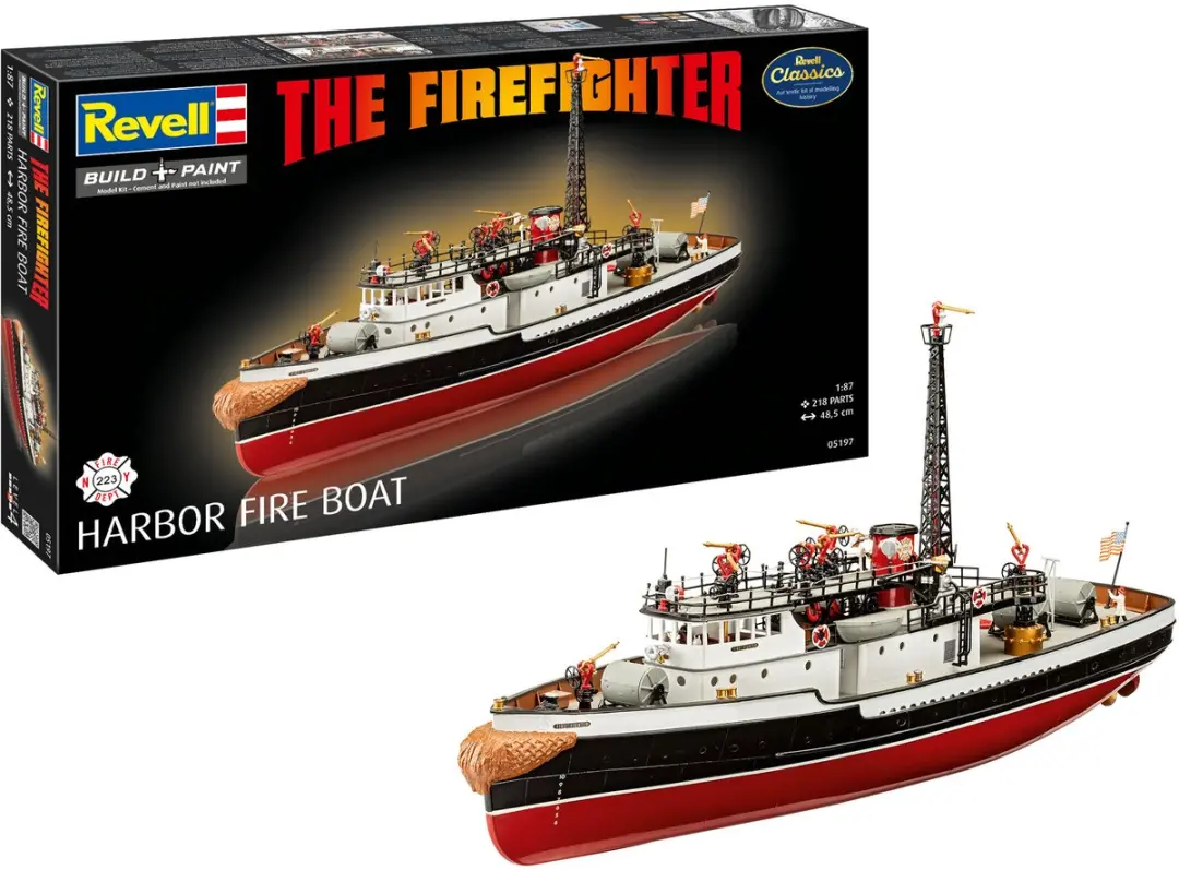 Revell 05197 Brandweerboot Militaire Voertuigen