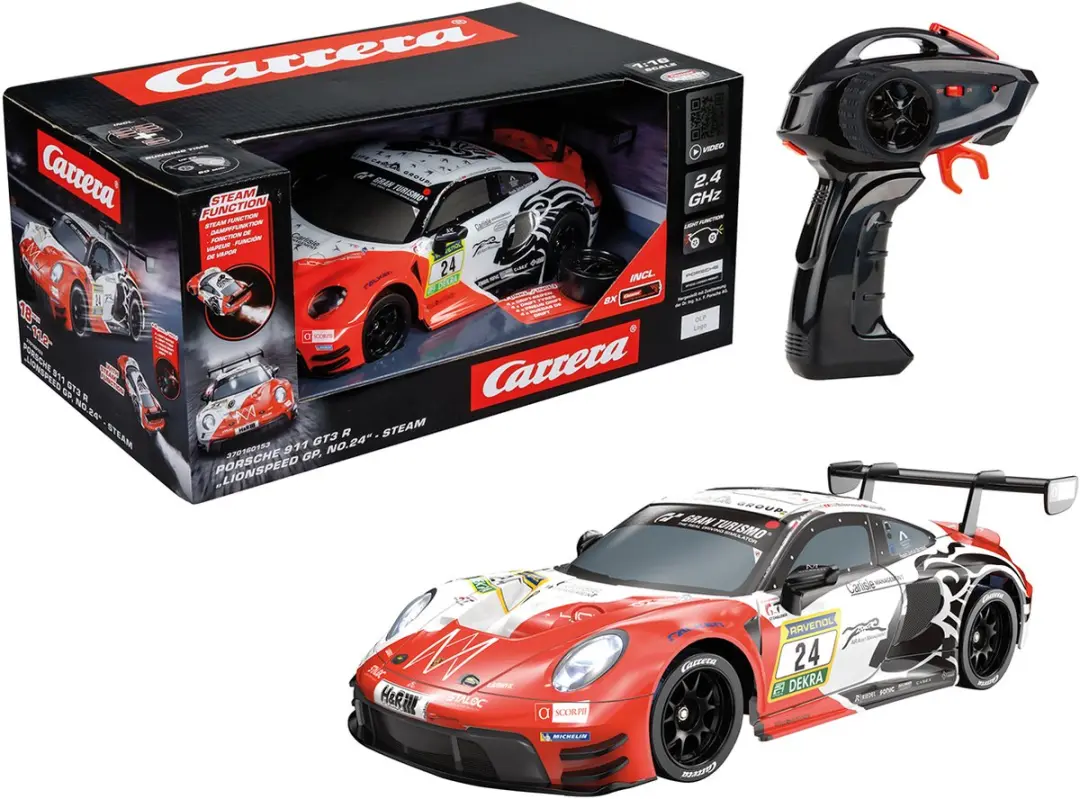 Carrera Porsche 911 GT3 R Lionspeed GP No.24 RC Auto 1:16