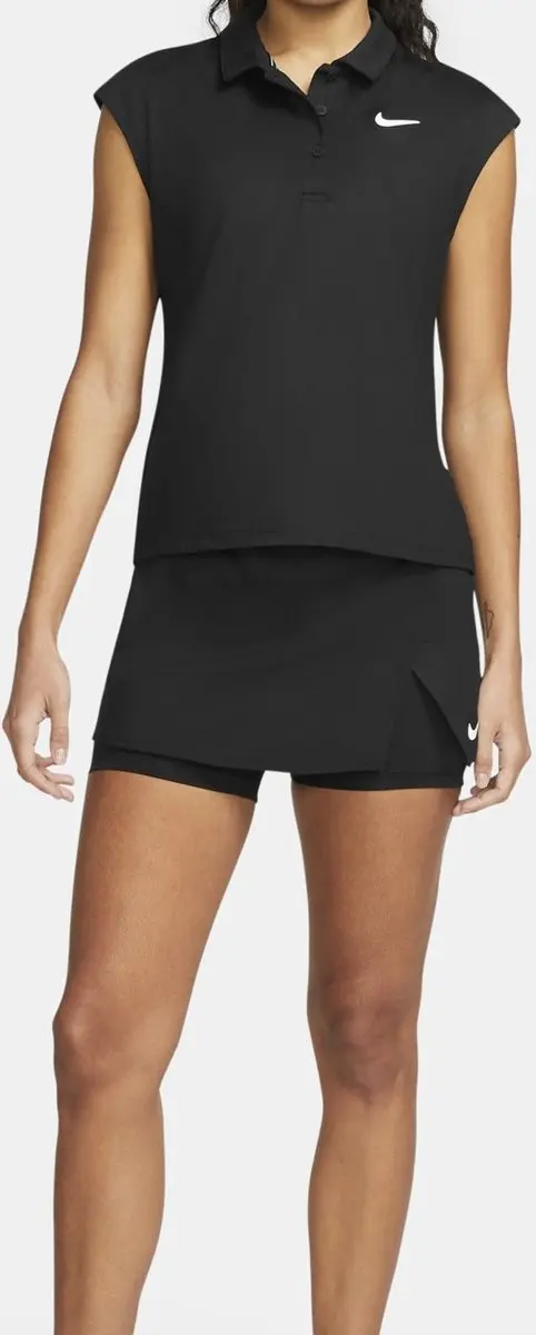 Nike Court Victory Sportrok Short Vrouwen XS - Zwart