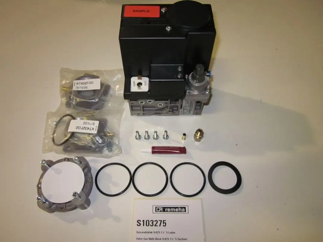 Remeha Gasblok VR425 1 1/4"