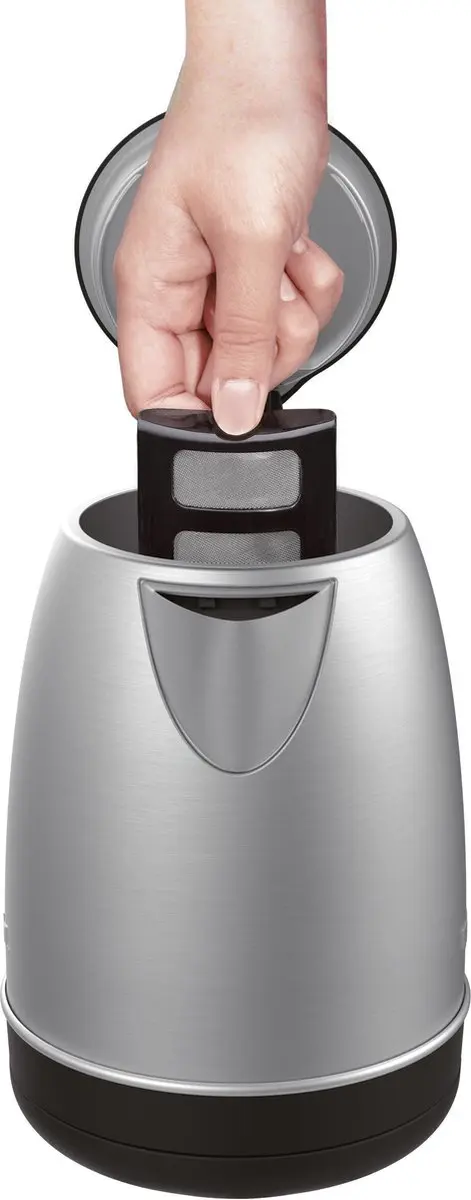Tefal Element KI280D Waterkoker 2200W 1.7L - Zwart/RVS