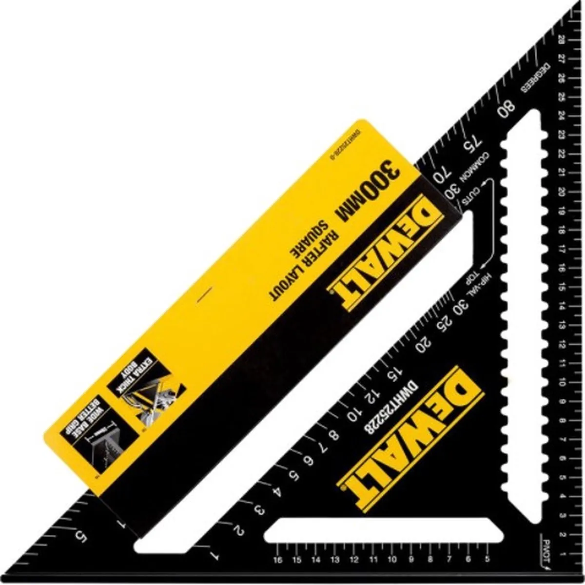 DeWalt DWHT25228-0 Bouwdriehoek 30cm