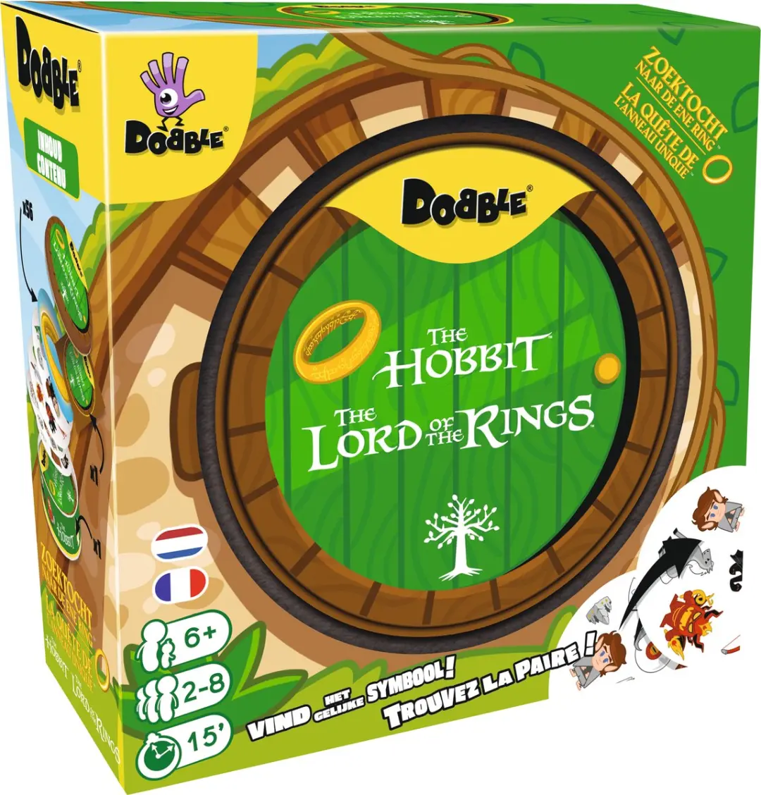 Asmodee Dobble The Lord of the Rings Bordspel