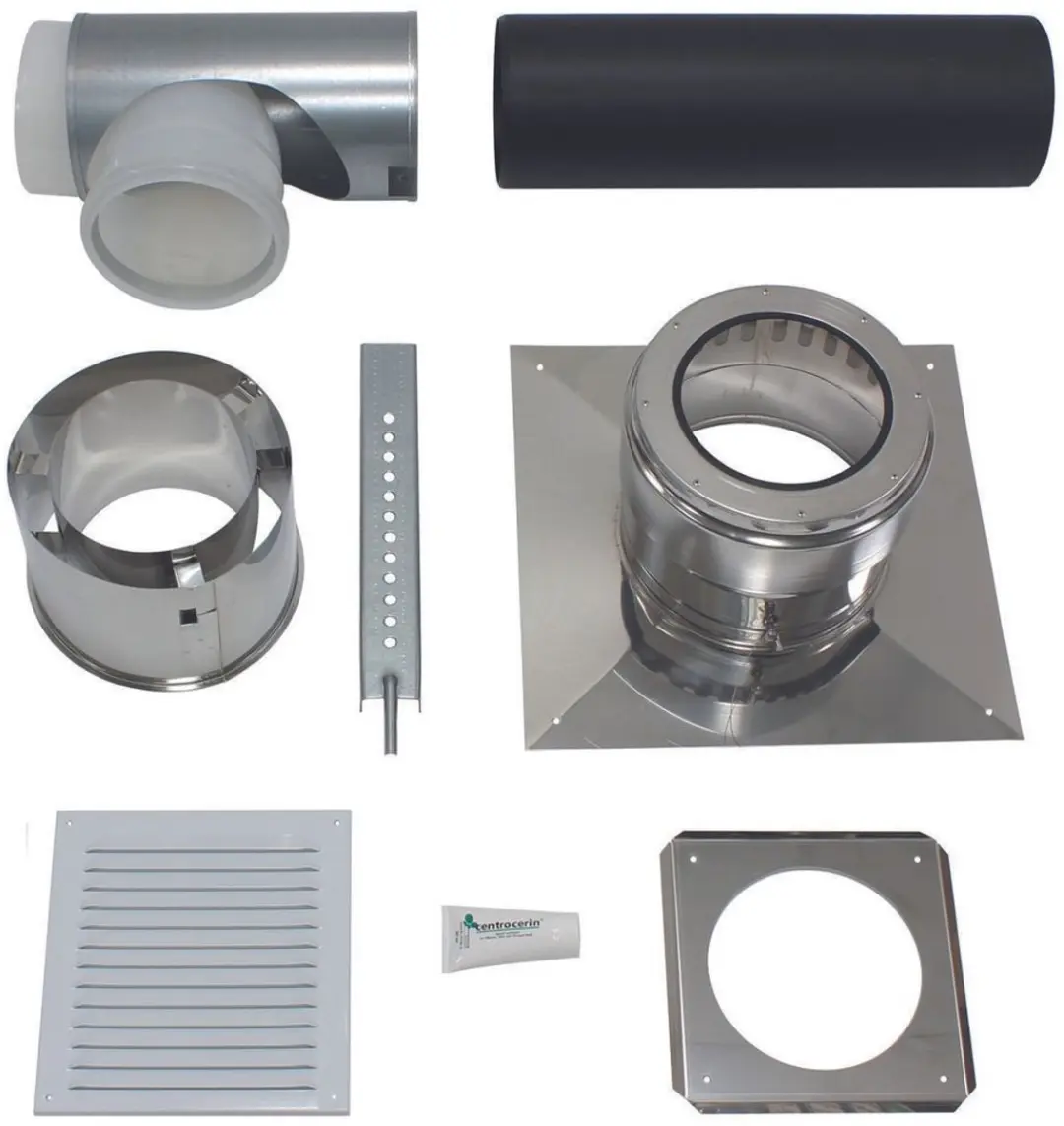 Vaillant Basis Aansluit-set DN 200 PP
