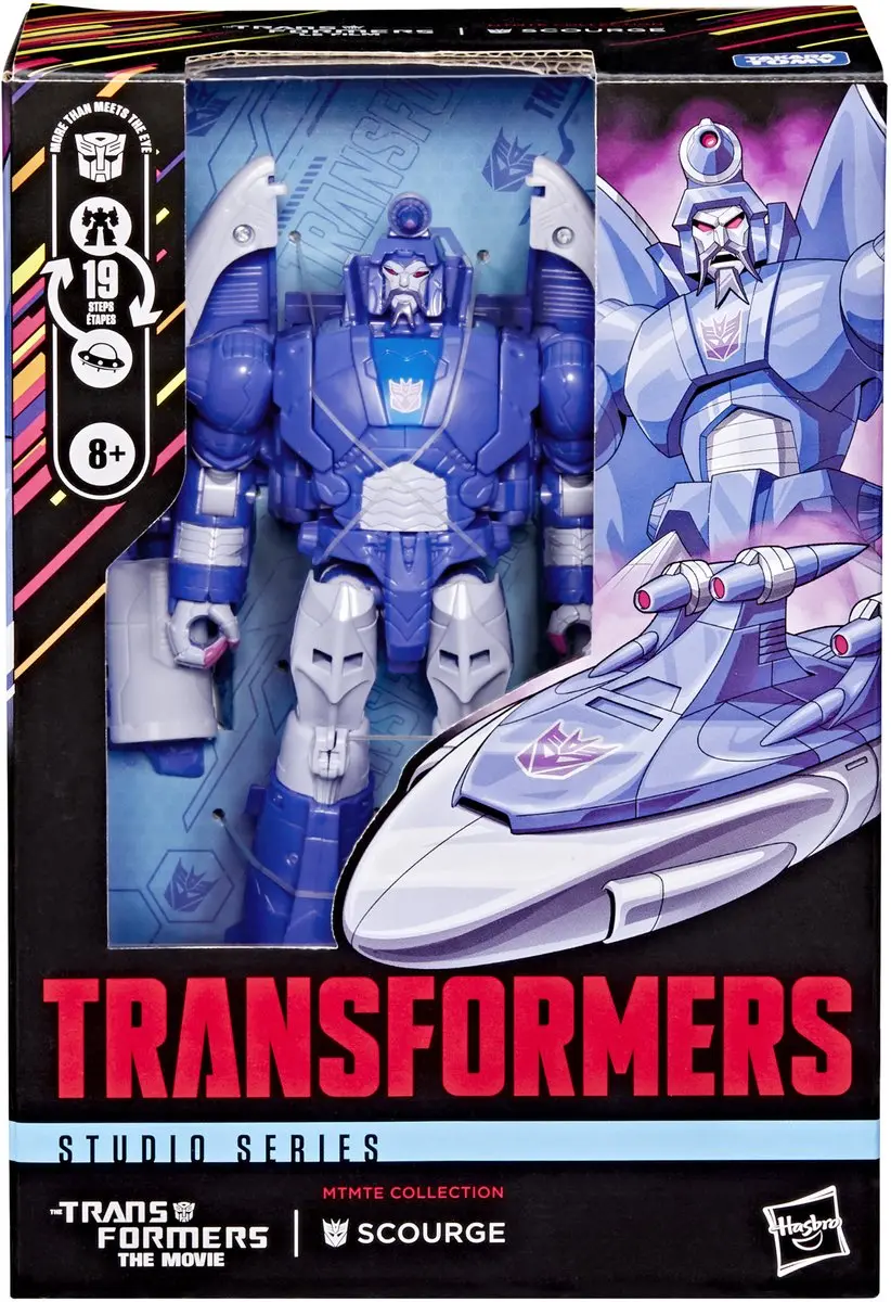 Transformers Studio Series HASG2249 Scourge Actiefiguur - 16.5cm - Blauw