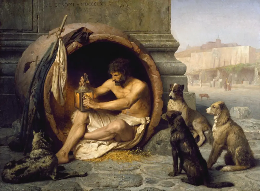 D-Toys Jean-Léon Gérôme Diogenes Puzzle 1000 - 1000 Stukjes
