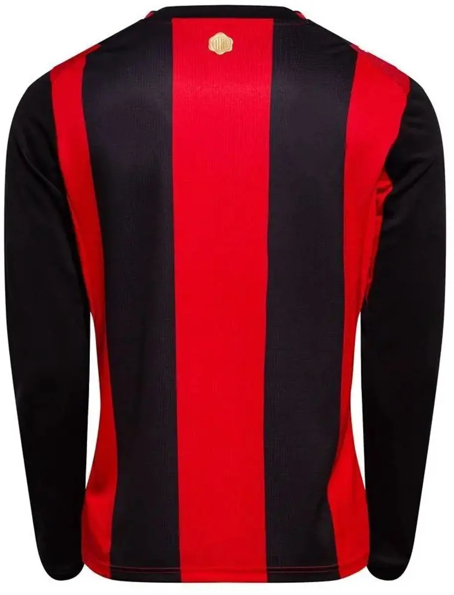 PUMA Milan AC Thuis Longsleeve Shirt 2026/27 - L - Zwart/Rood