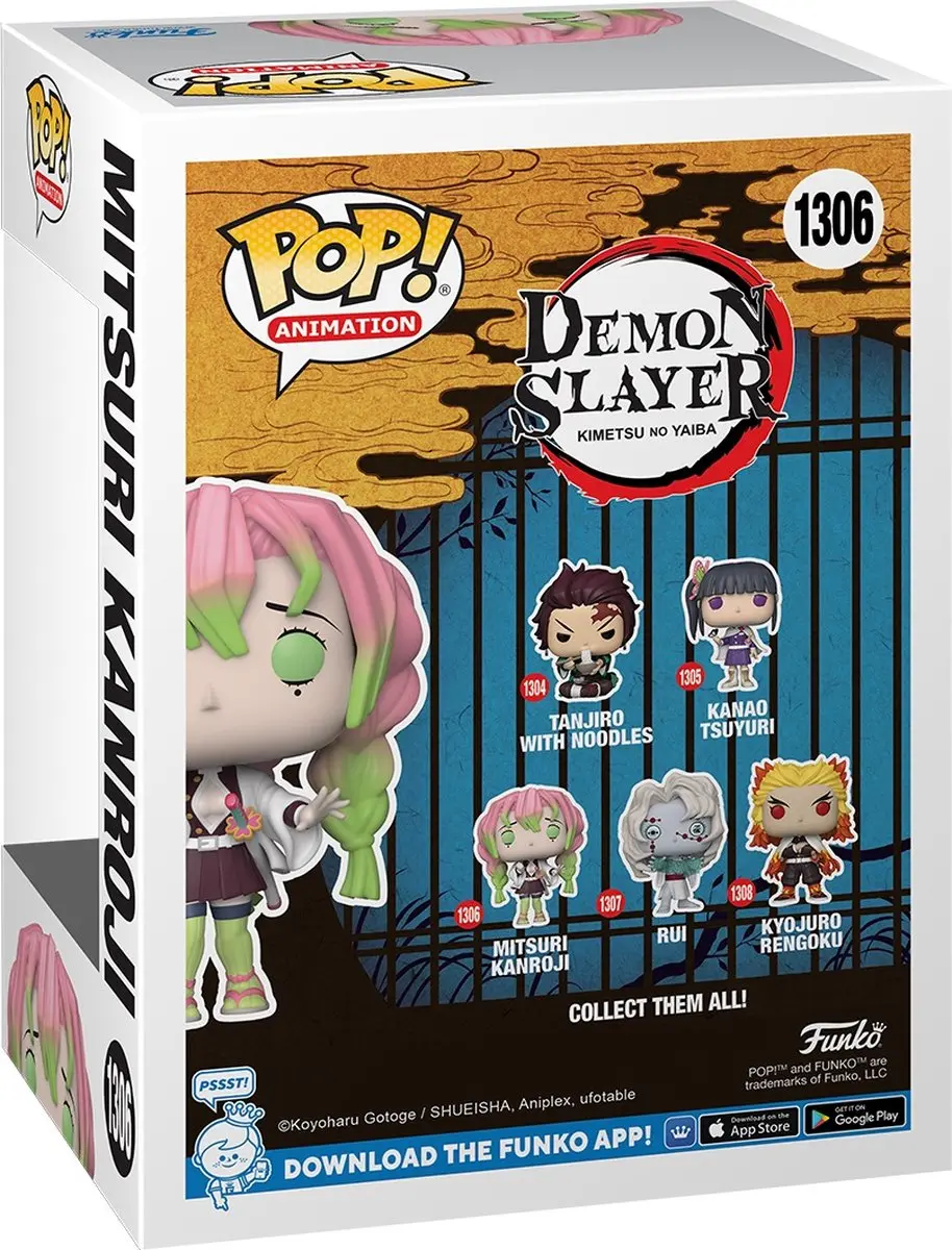Funko POP! Demon Slayer Mitsuri Kanroji - 9cm - Multicolor