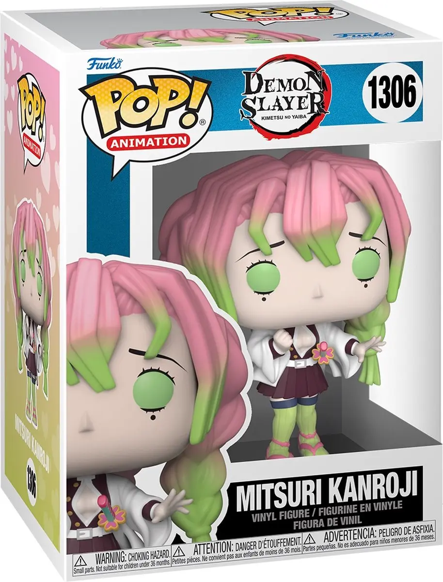 Funko POP! Demon Slayer Mitsuri Kanroji - 9cm - Multicolor