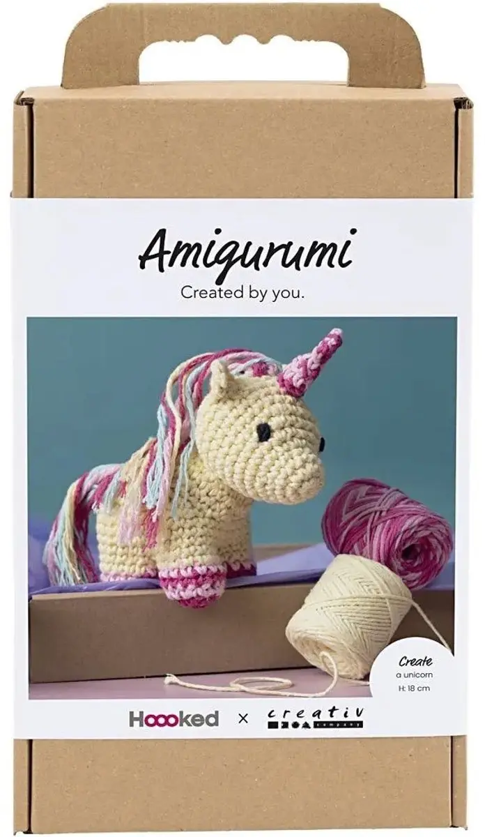 Creativ Company Haakpakket Amigurumi Eenhoorn