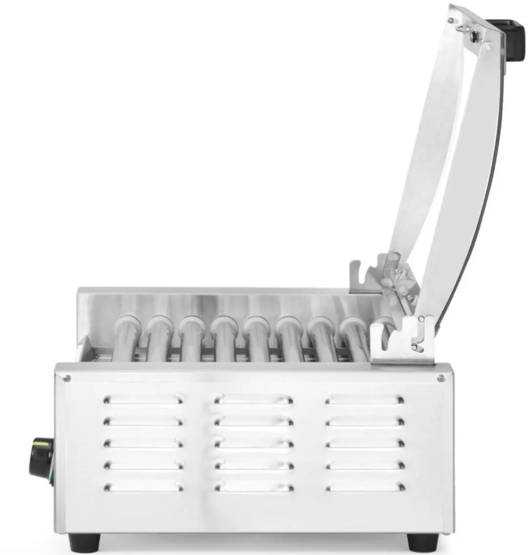 HENDI Worstrolgrill 1-zone 45cm - RVS - 790W