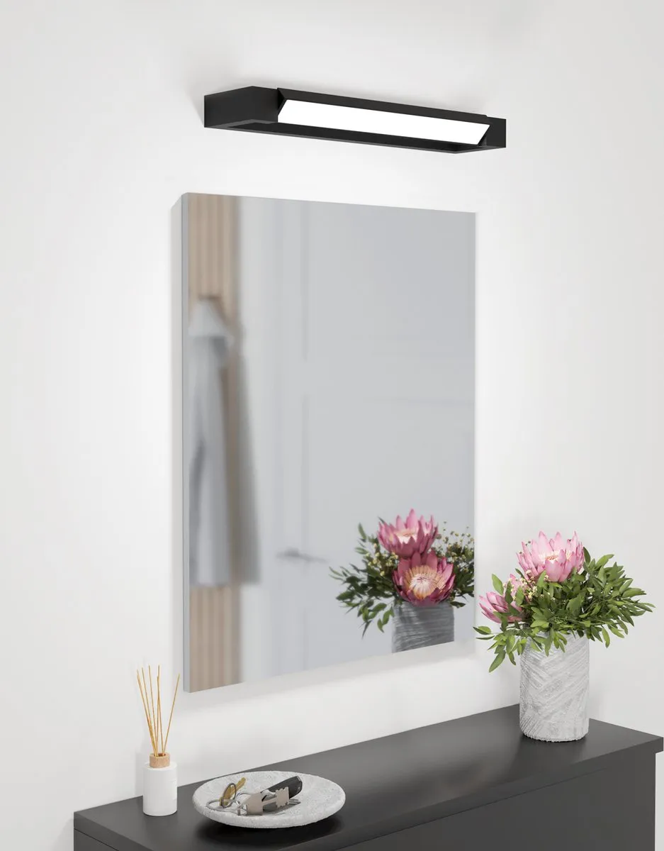 Eglo Gemiliana Spiegellamp LED 45cm - Zwart/Wit