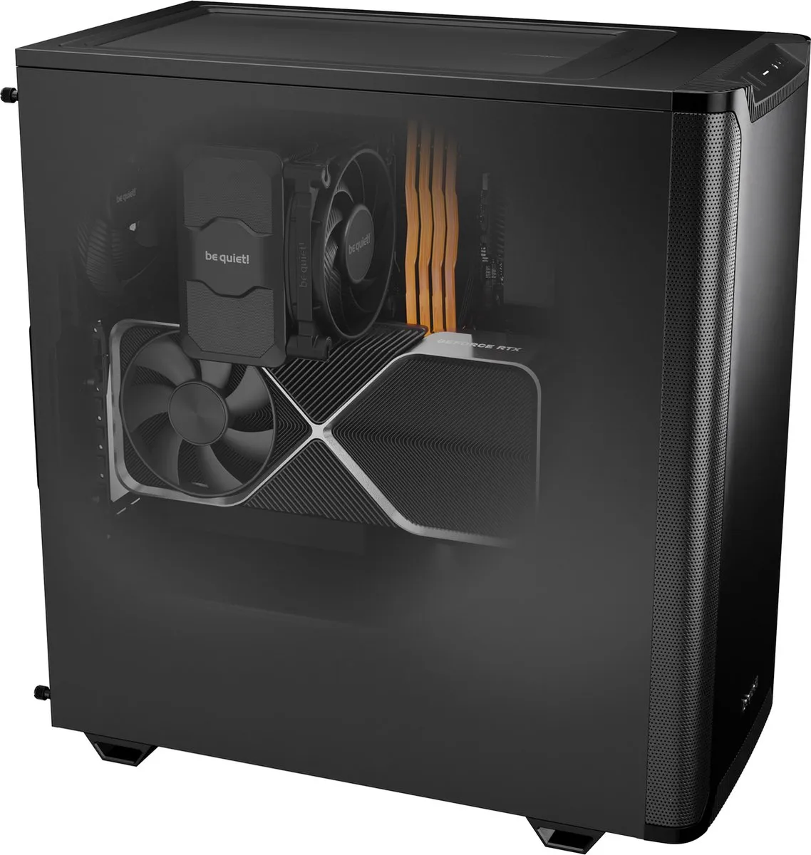 be quiet! Pure Base 501 Midi Tower - Zwart