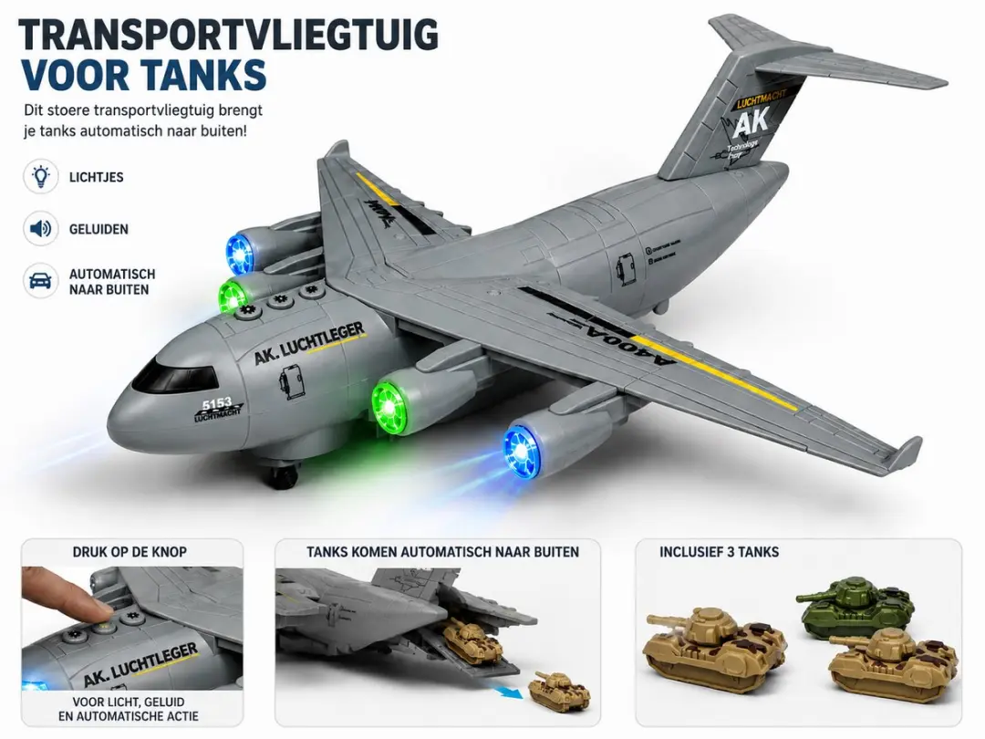 698 JIAN SHENG DIDAI Army Plane LD-181A Vliegtuig