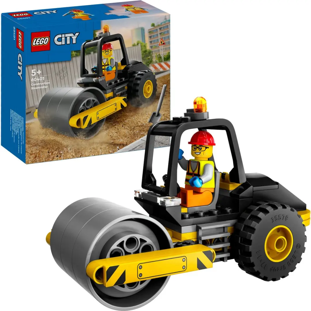 LEGO City Stoomwals 60401 - 78 Stukken