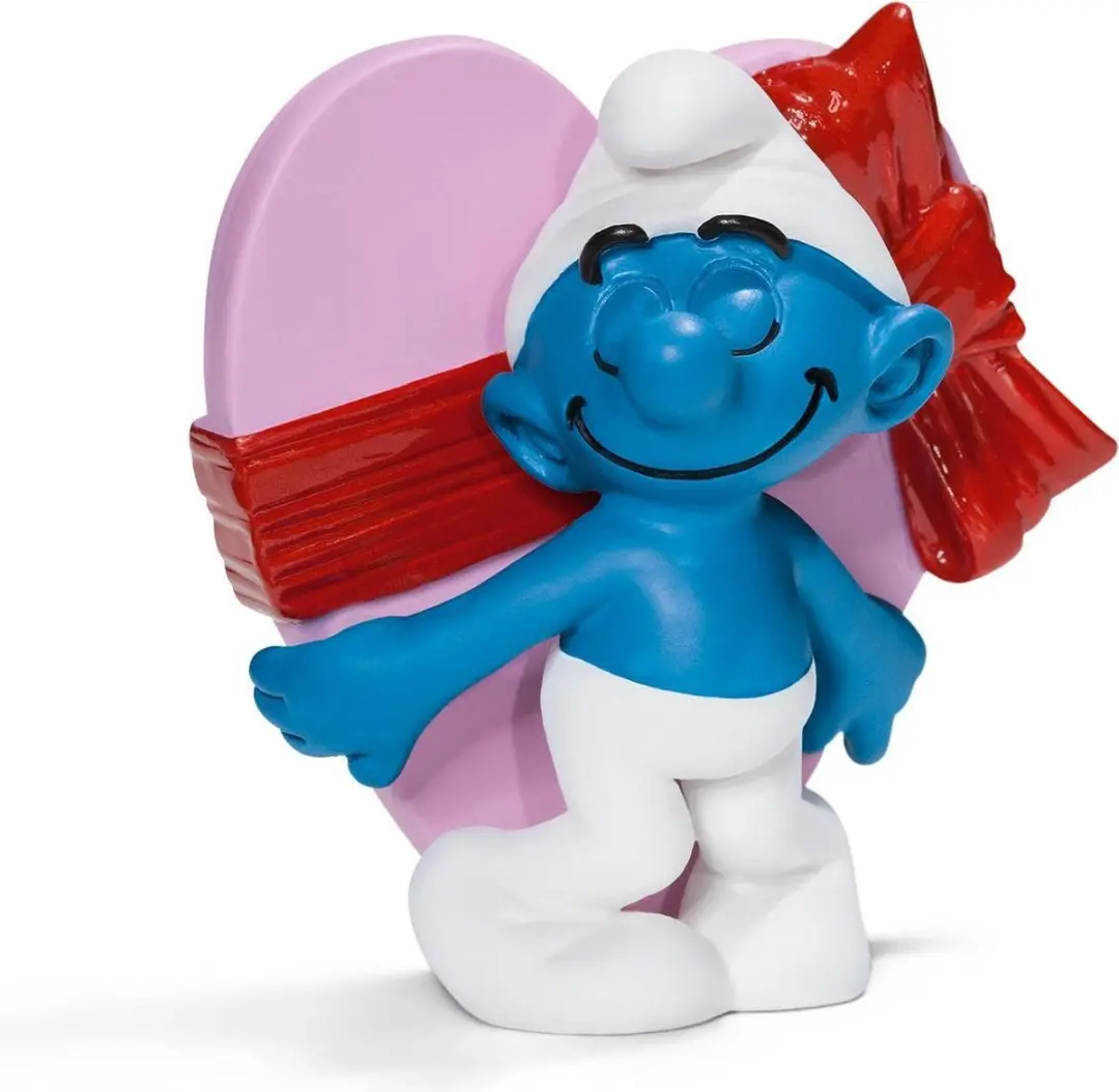 Schleich Smurf Valentijnsdag
