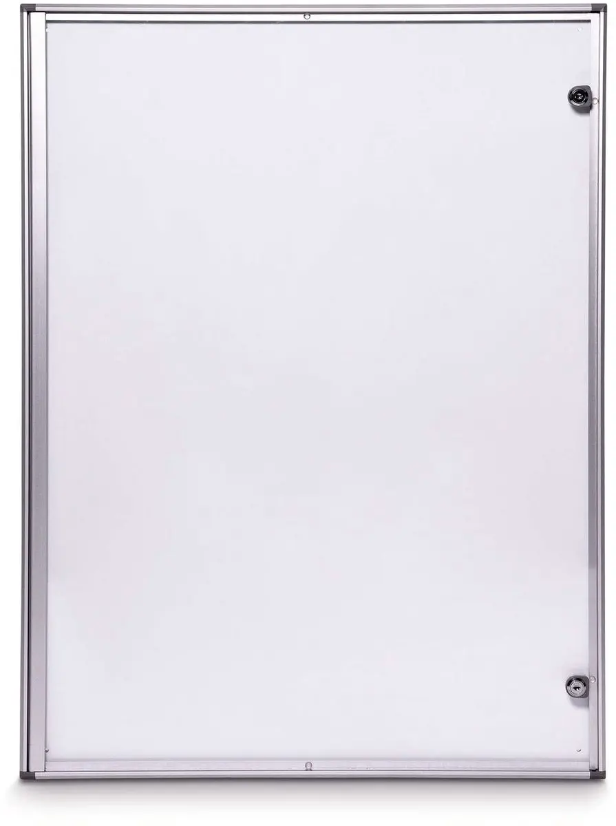 MAUL Vitrine MAULextraslim 9xA4 - 3.1x71x95.1cm Zilver