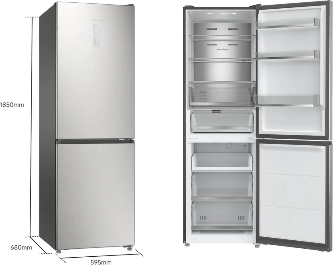 Dreame Mega Pro DRB400WMBCEU Koelkast 409L - No Frost - Energieklasse C
