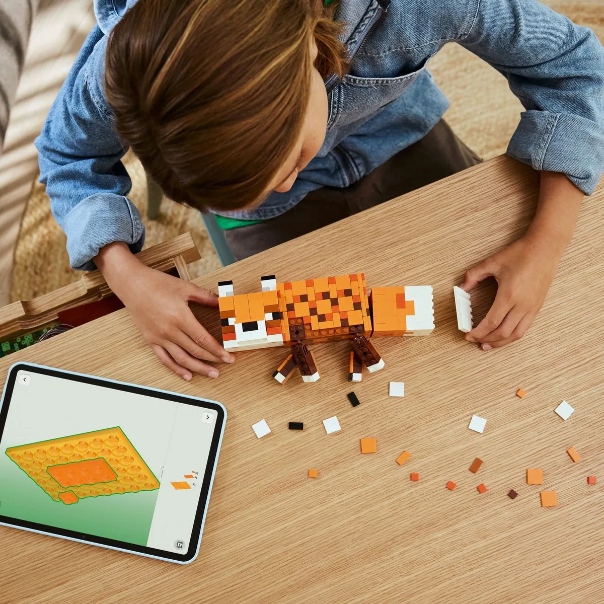LEGO Minecraft Vos Kinderkamer Decoratie 21588 - 497 Stukken - Multicolor - afbeelding 6 van 6
