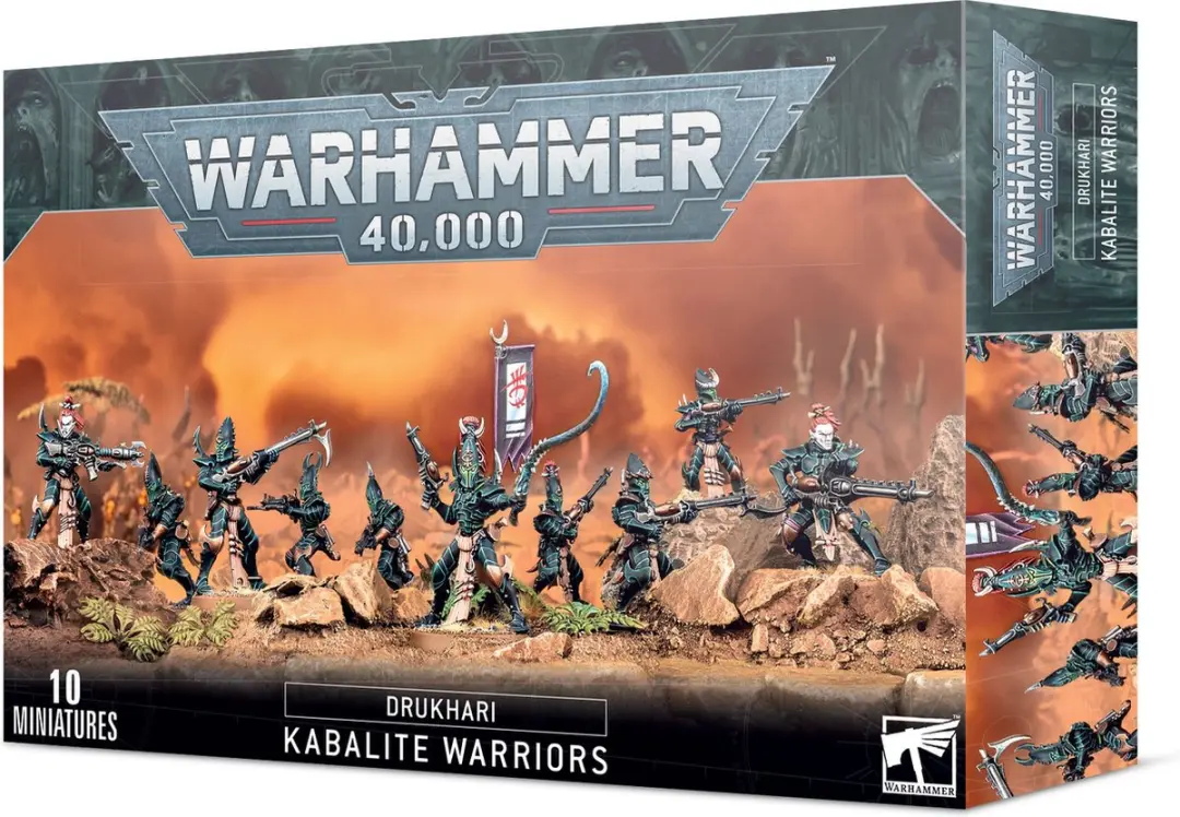 Games Workshop Warhammer 40.000 Drukhari Kabalite Warriors 1234feest
