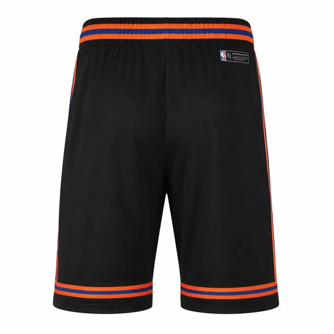 Nike NBA New York Knicks City Edition Dri-FIT Swingman Shorts S - Zwart/Orange
