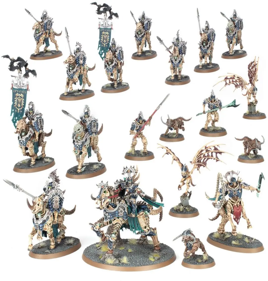 Games Workshop Spearhead Ossiarch Bonereapers Kavalos Vanguard