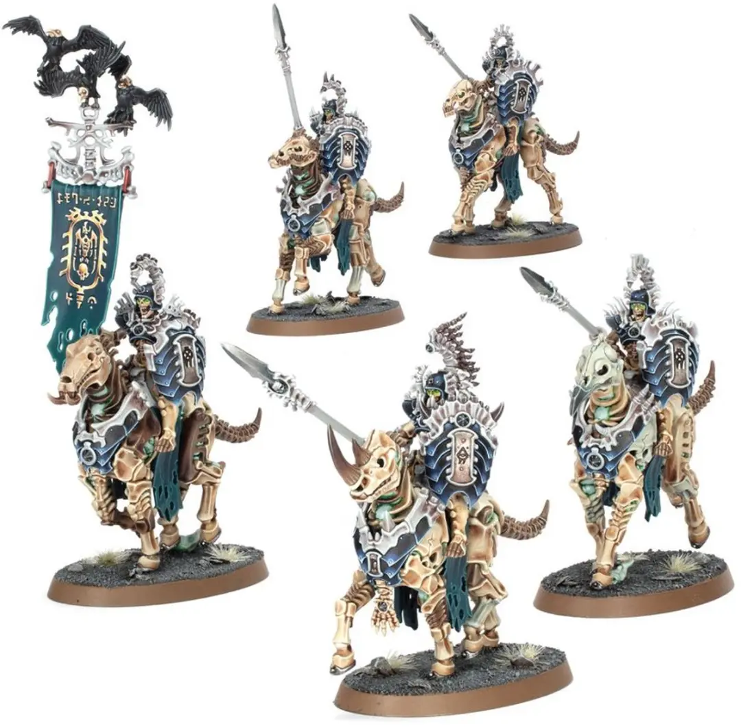 Games Workshop Spearhead Ossiarch Bonereapers Kavalos Vanguard