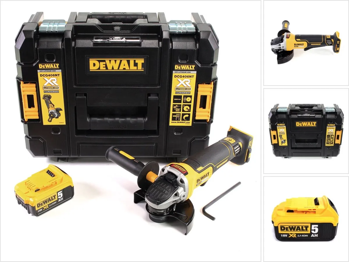 DeWalt DCG 406 NT Haakse Slijper 18V 125mm