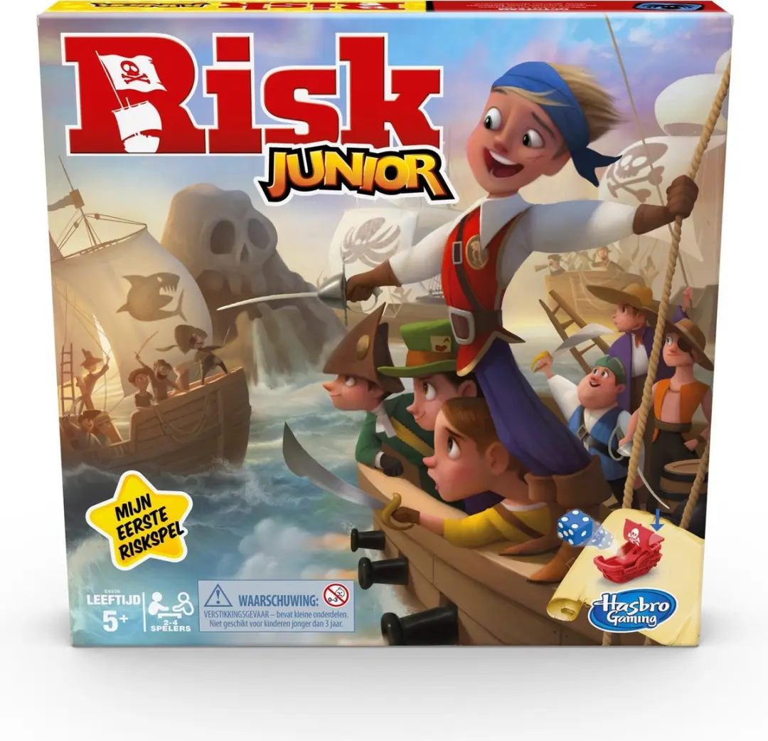 Hasbro Gaming Risk Junior Franstalig - 2-4 Spelers
