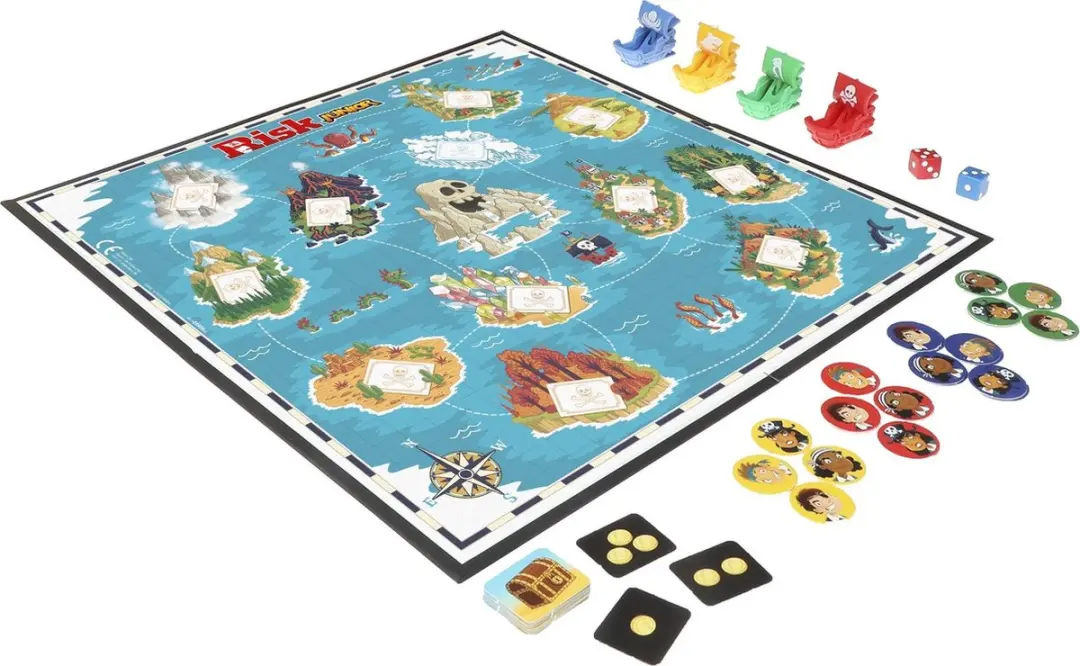 Hasbro Gaming Risk Junior Franstalig - 2-4 Spelers