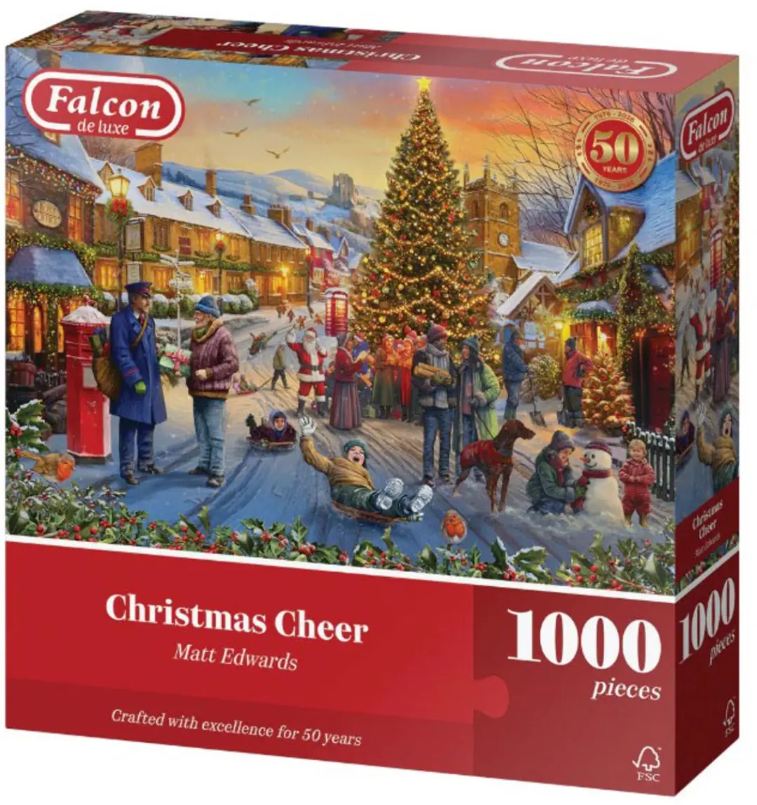 Jumbo Falcon Christmas Kerstpuzzel 1000 Stuks