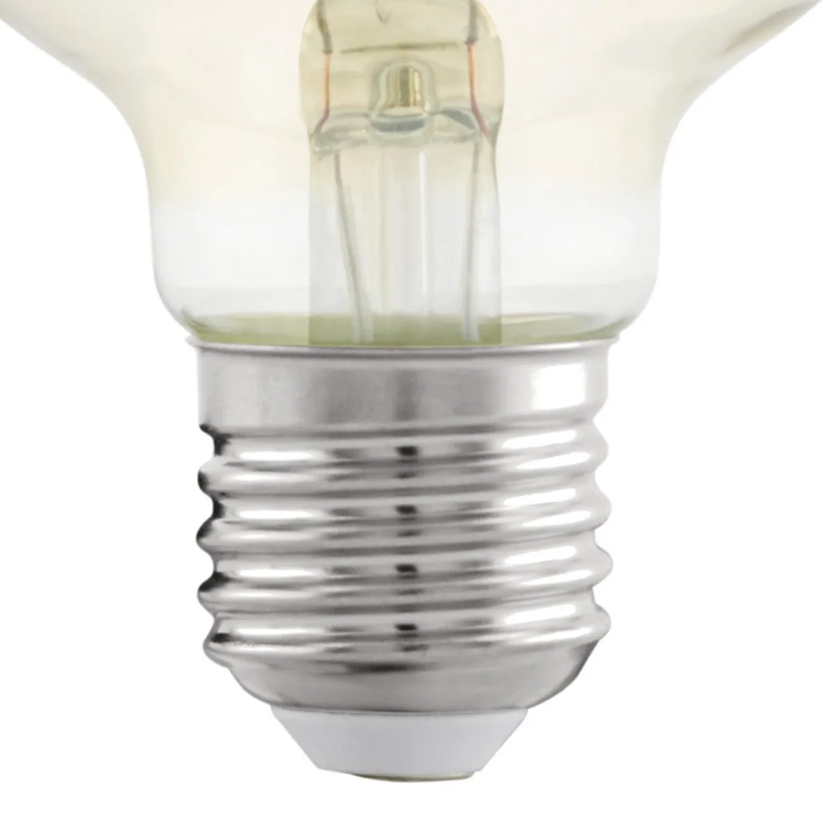 Eglo Amber LED Lamp E27 4W - Ø8cm - Warm wit