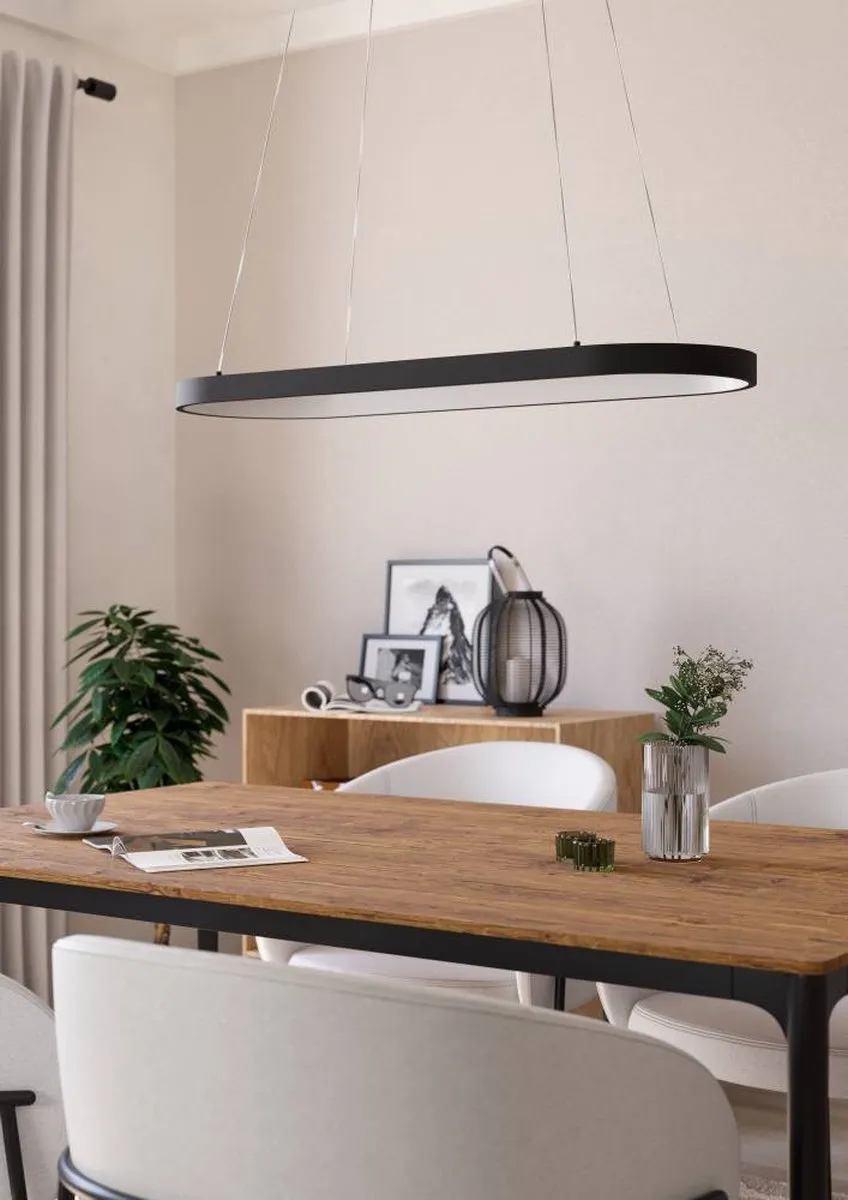Eglo Codriales Hanglamp LED - Ø40.5cm - Zwart