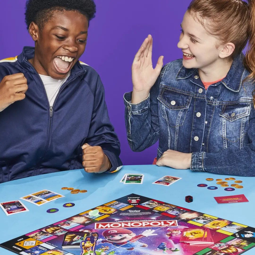 Monopoly Super Mario Galaxy Movie Editie Bordspel - Franstalig