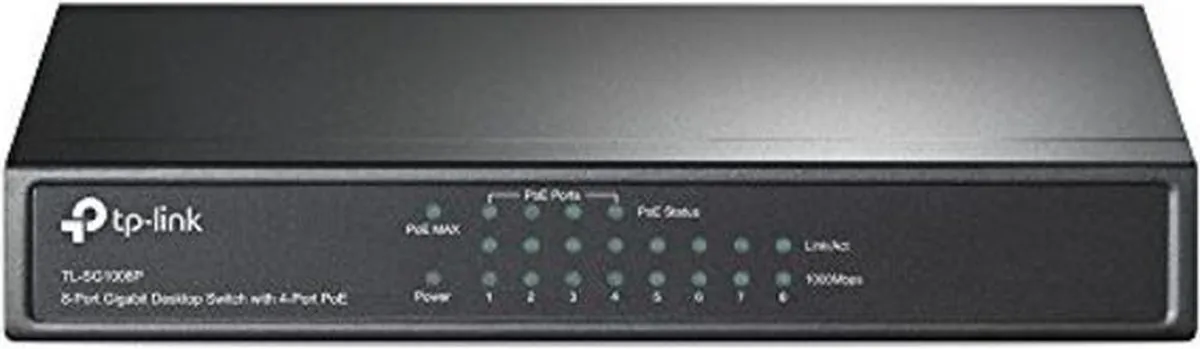 TP-Link TL-SG1008P 8-poorts Unmanaged Switch - PoE 55W - afbeelding 6 van 7