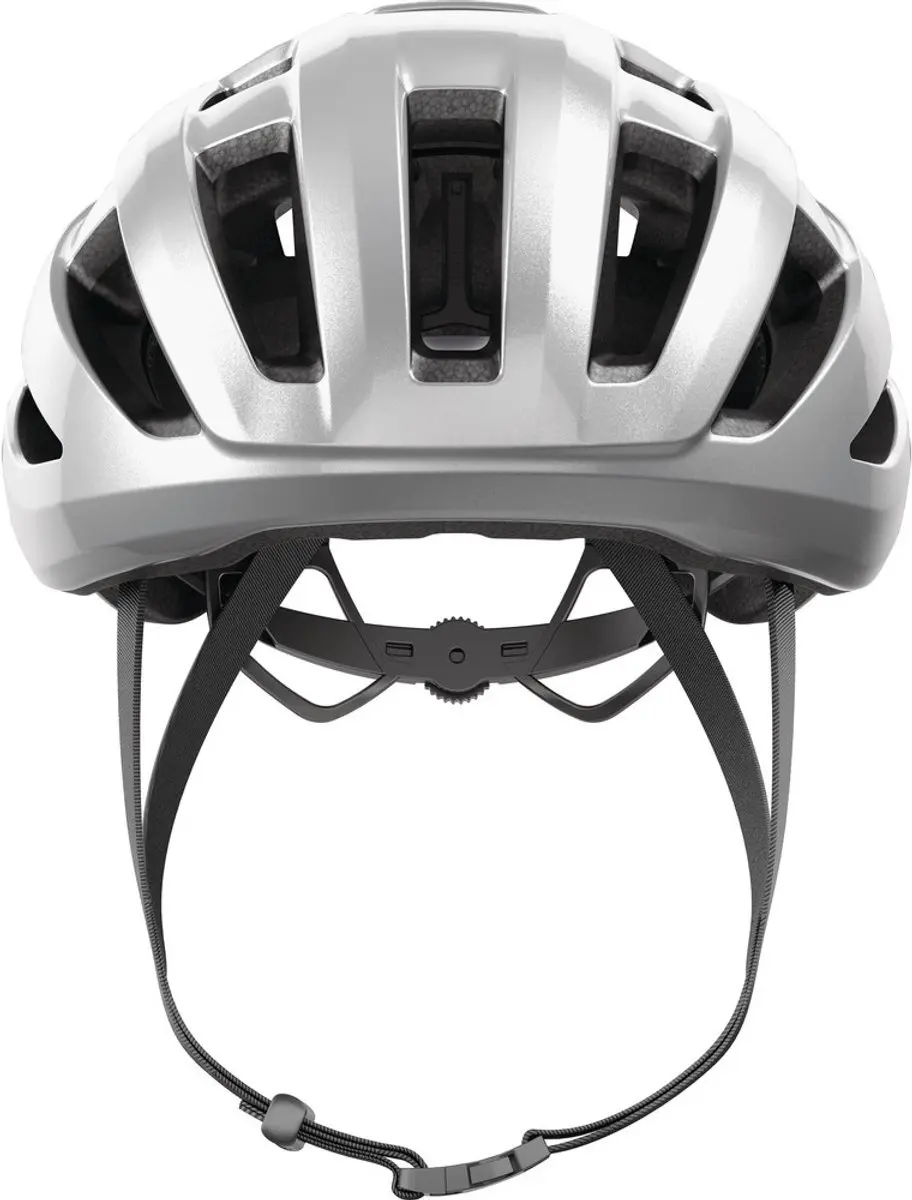 ABUS PowerDome Gleam Helm - M 54-58cm - Zilver