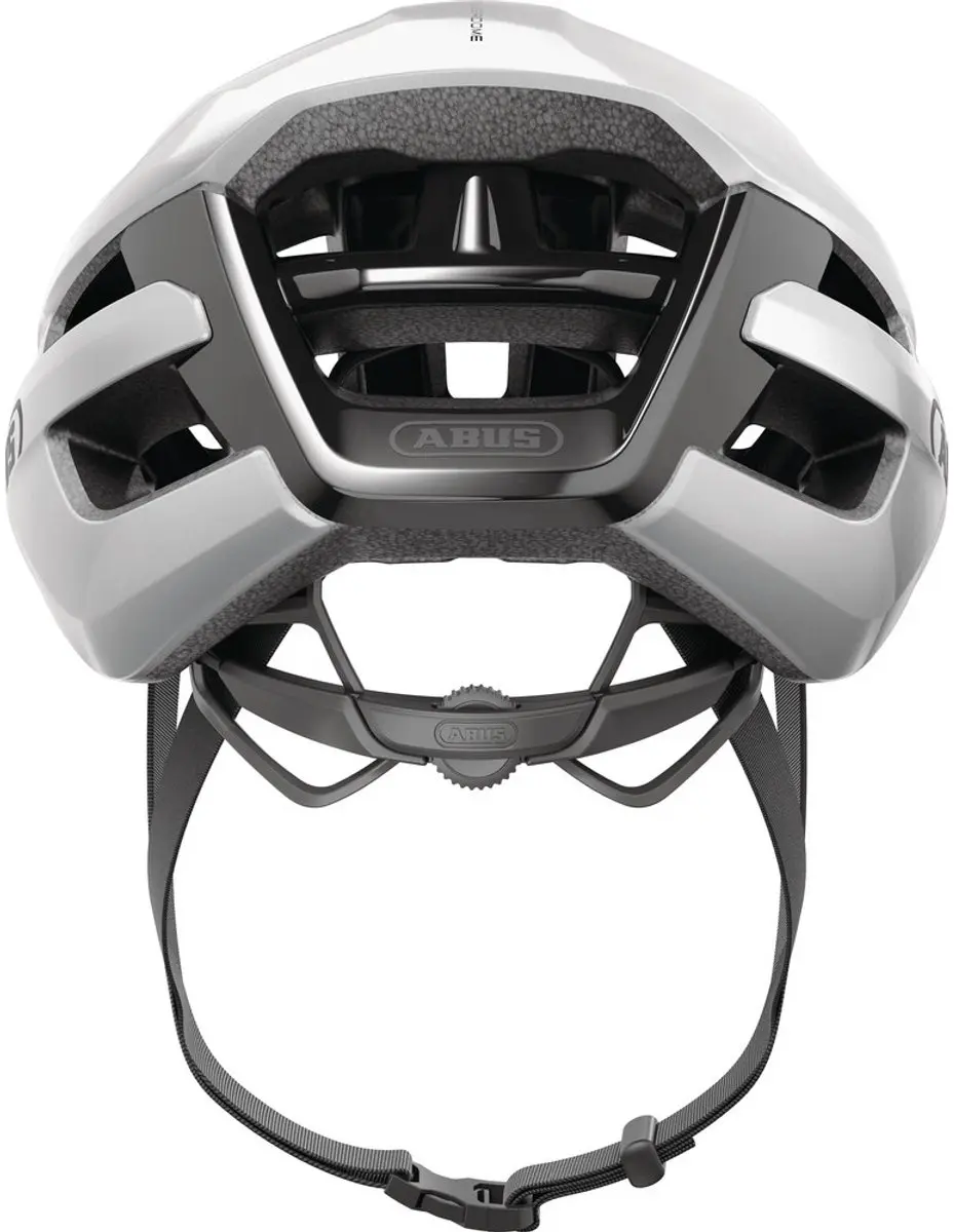 ABUS PowerDome Gleam Helm - M 54-58cm - Zilver