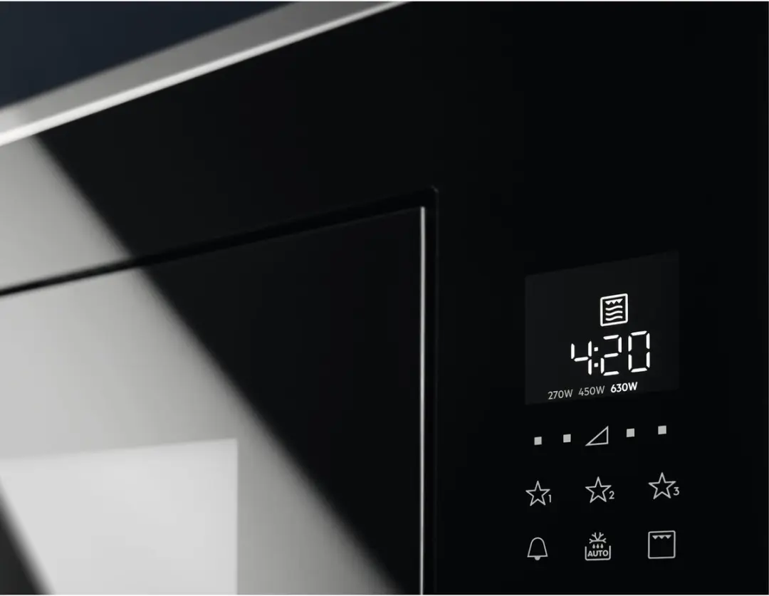 Electrolux KMFD264TEX Inbouw Magnetron 900W - 26L - Zwart/Roestvrijstaal