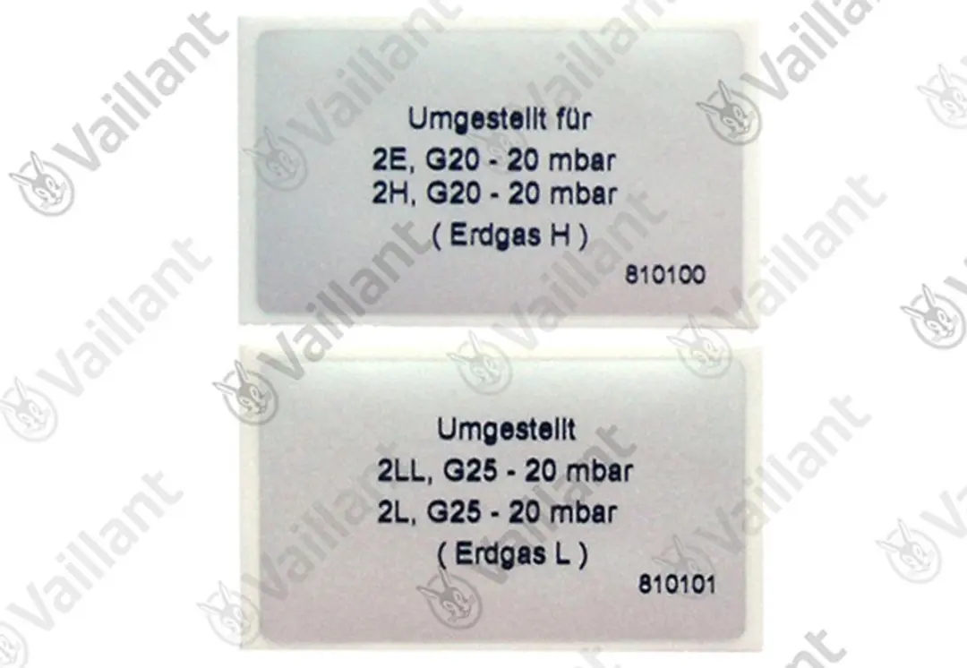 Vaillant Ombouwset P->E/LL VC 126+196+246/2-C