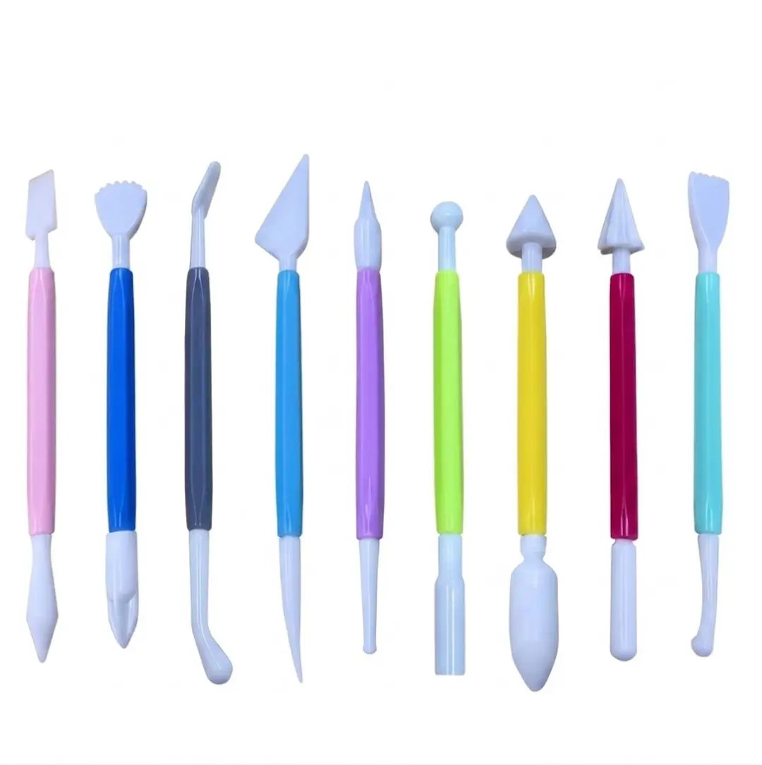 NUVEX Klei Gereedschap Set 9-delig