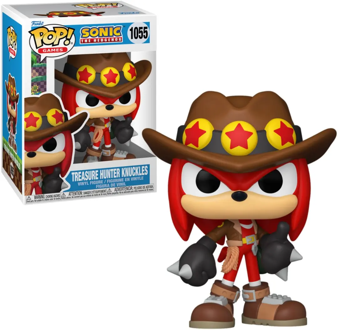 Funko Sonic The Hedgehog Knuckles Vinylfiguur FK83850 - Multicolor