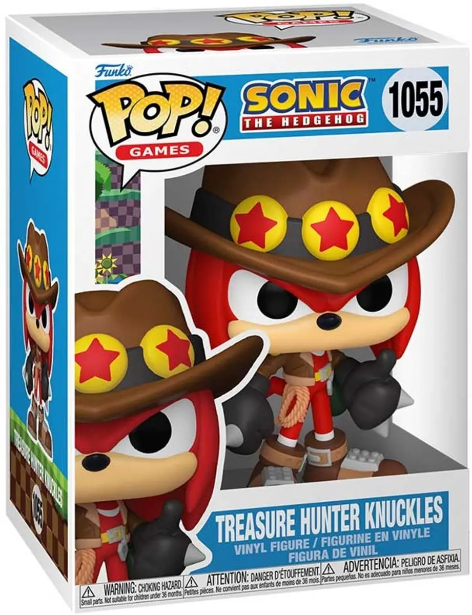 Funko Sonic The Hedgehog Knuckles Vinylfiguur FK83850 - Multicolor